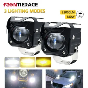 180W 고출력 Led 오토바이 헤드 라이트, Working16000LM 스포트 라이트 먼지 트랙터 6000k 화이트 슈퍼 브라이트 ATV 트럭 SUV UTV