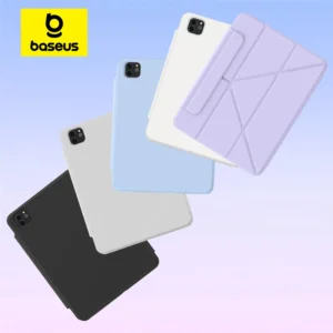 Baseus 아이패드 에어 5 케이스, 에어 4 마그네틱 케이스, 아이패드 프로 11 12.9 케이스, 2022 아이패드 10 세대 10.9 9 8 7 커버, 미니 6 펀다 커버