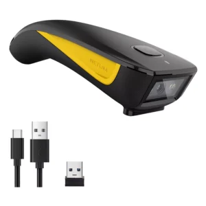 NETUM C750 블루투스 무선 2D 바코드 스캐너, 포켓 QR 바코드 리더기, PDF417, 담배 의류 모바일 결제 업계용