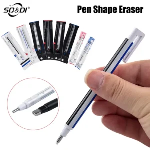 TOMBOW MONO 제로 지우개, 스케치 강조, 기계식 지우개, 펜 모양, 고무 프레스 타입, 학교 문구