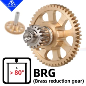 브로우 황동 BRG 기어 키트, Vz-Hextrudort-Low DDG NF Sunrise / Voron Cw1 Cw2 Sherpa 미니 마이크로 압출기, DIY 3D 프린터 부품