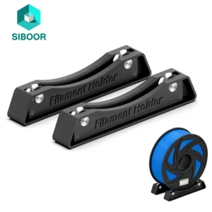 3D 프린터 필라멘트 스풀 홀더 소모품 선반 용품 ABS PLA PETG 3D 프린팅 소재 랙 트레이 블랙 고정 시트