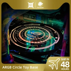 RGB 그림 하단 PC 케이스 조명 서클 장난감 기본 A-RGB 섀시 패널 5V3Pin SYNC AURA 게이머 모드 ARGB 플레이트 사용자 정의 DIY
