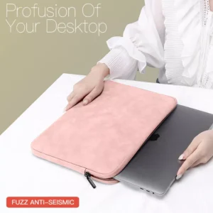 노트북 슬리브 케이스 13 14 15.4 15.6 인치 HP DELL 노트북 가방 운반 가방 Macbook Air Pro 13.3 남성 여성용, 충격 방지 케이스