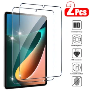 샤오미 미 패드 5, 6 프로, 11 인치, 6s 프로, 12.4 스크린 보호대, 레드미 패드, 10.6 인치 태블릿 필름, 2 개