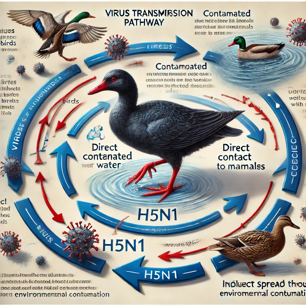 미국 조류독감 확산! H5N1 바이러스 감염 동물 7종 & 감염 경로·방역 대책 총정리 2 미국 조류독감 확산 H5N1 바이러스 감염 동물 7종 감염 경로 방역 대책 6