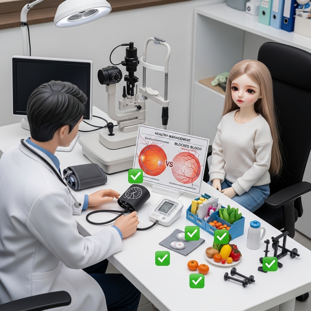 갑자기 한쪽 눈 시력 저하 눈 중풍 망막혈관폐쇄 5가지 위험 신호 응급 대처법 3