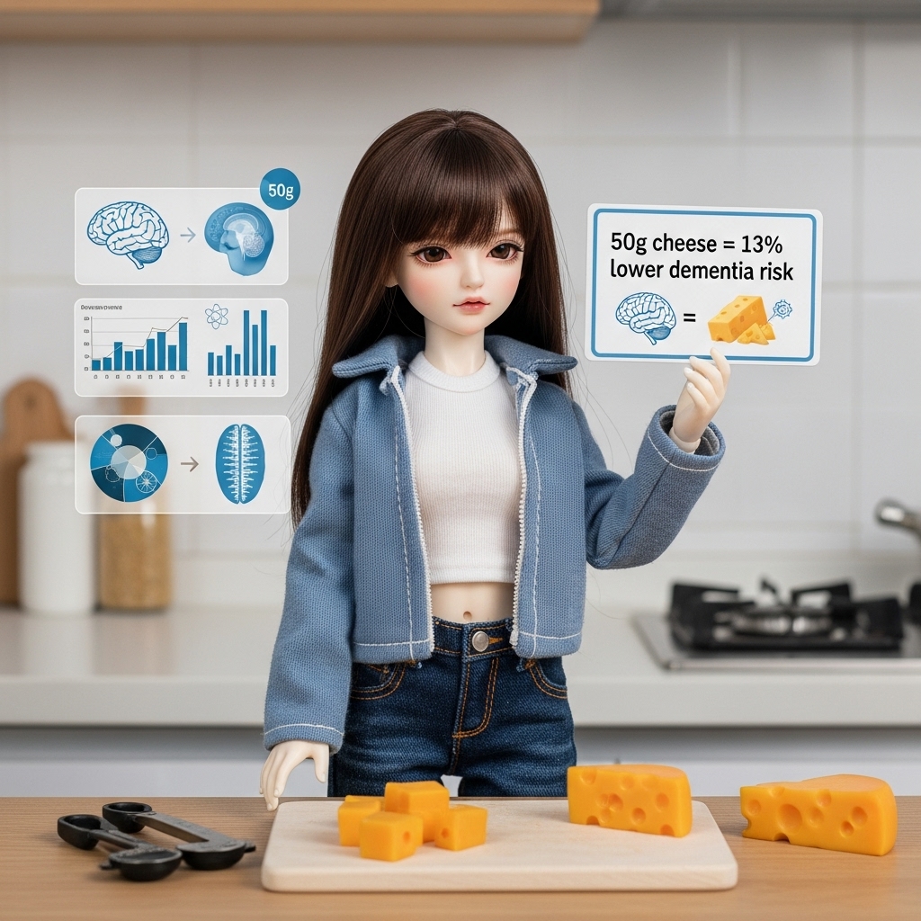 치즈 많이 먹으면 치매 예방? 고지방 치즈의 놀라운 비밀 5가지